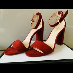 Nine West block heeled sandals